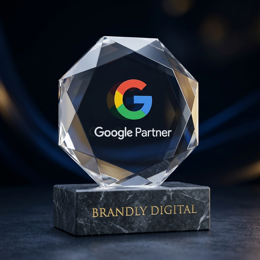 Brandly Digital Google Partner Trophy